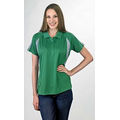 Short Sleeve Polo Shirt Two Toned Shirt